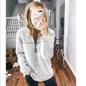 Sherpa Pullover Sweater